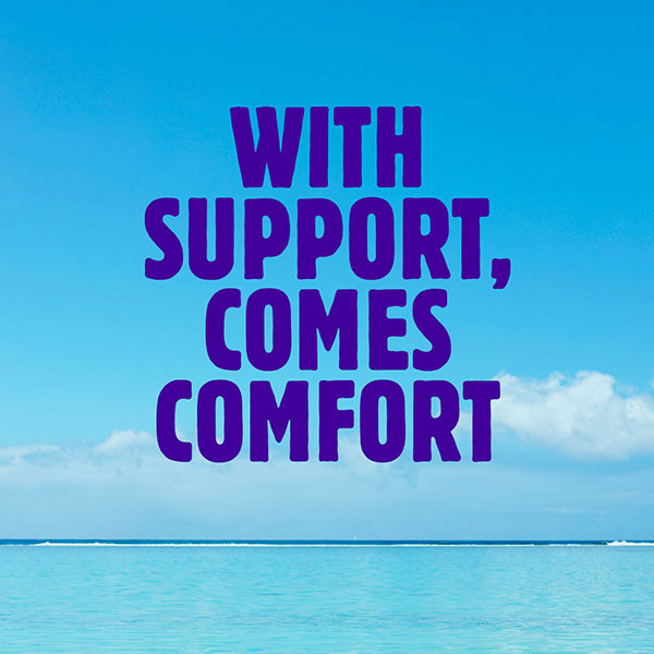 BRINGING SOME MUCH NEEDED COMFORT AND SUPPORT
