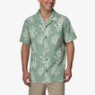 Kenji Short Sleeve Terry Knit Shirt - Almond Milk - Front View