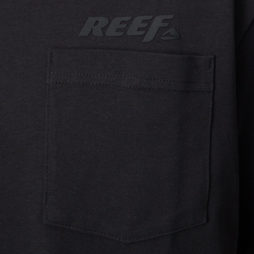 Speed Pocket Short Sleeve T-Shirt - Caviar - Down the Line 1 View