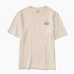Sunrise Pocket Short Sleeve T-Shirt - Almond