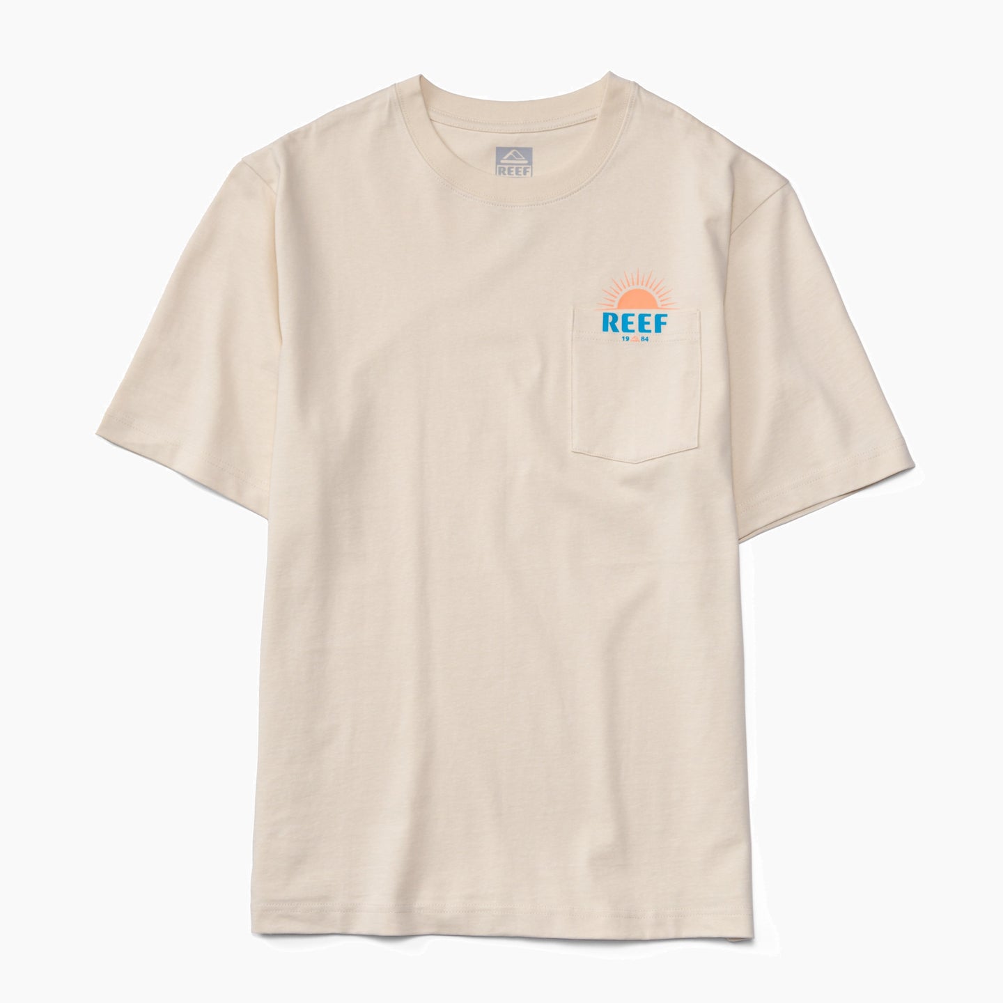 Sunrise Pocket Short Sleeve T-Shirt - Almond