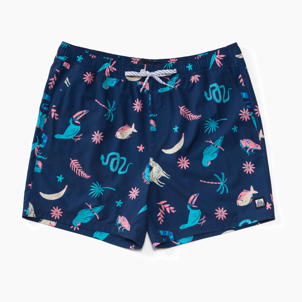 Myers Elastic Waist Short 16" - Insigna Blue