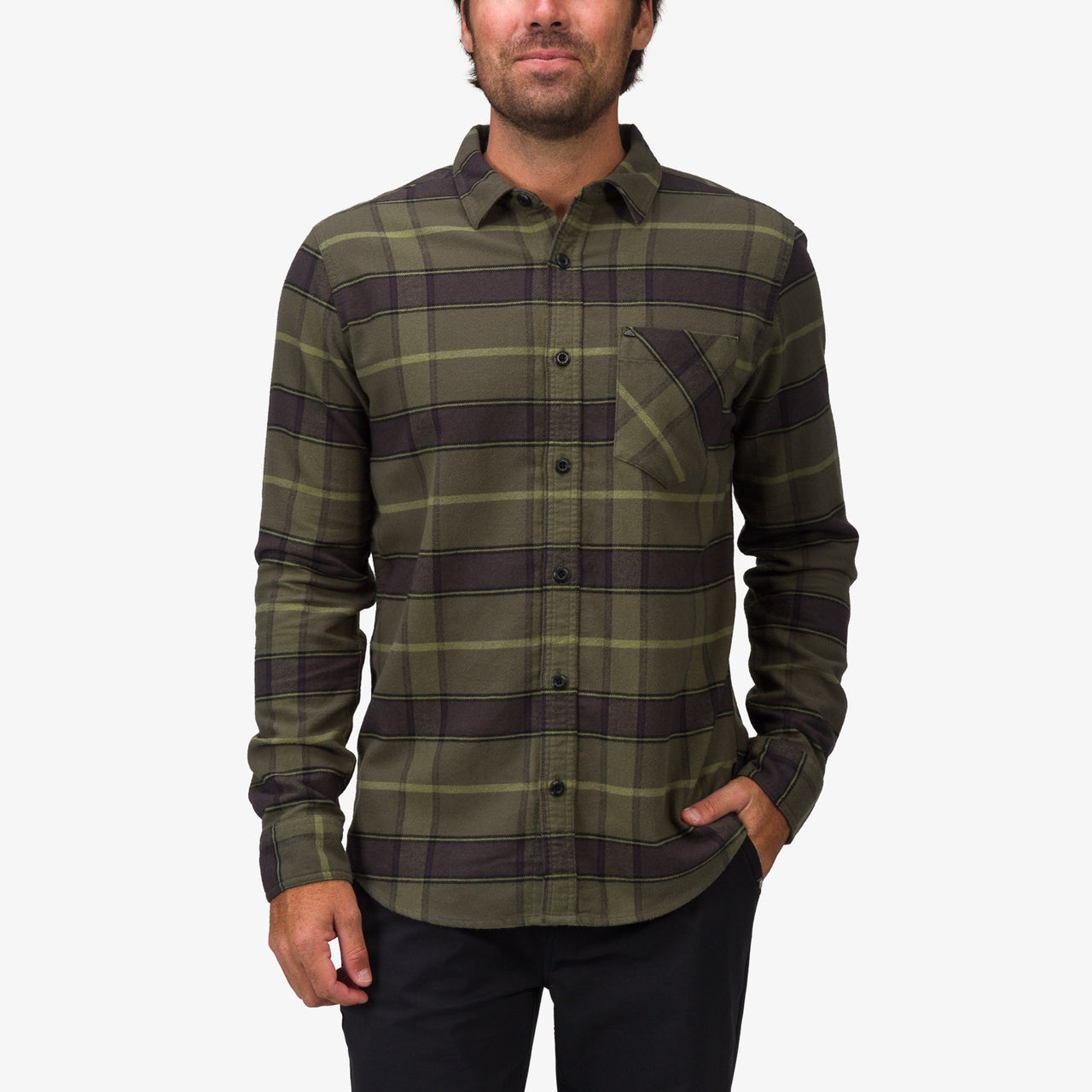 Anders Long Sleeve Woven Shirt view 2