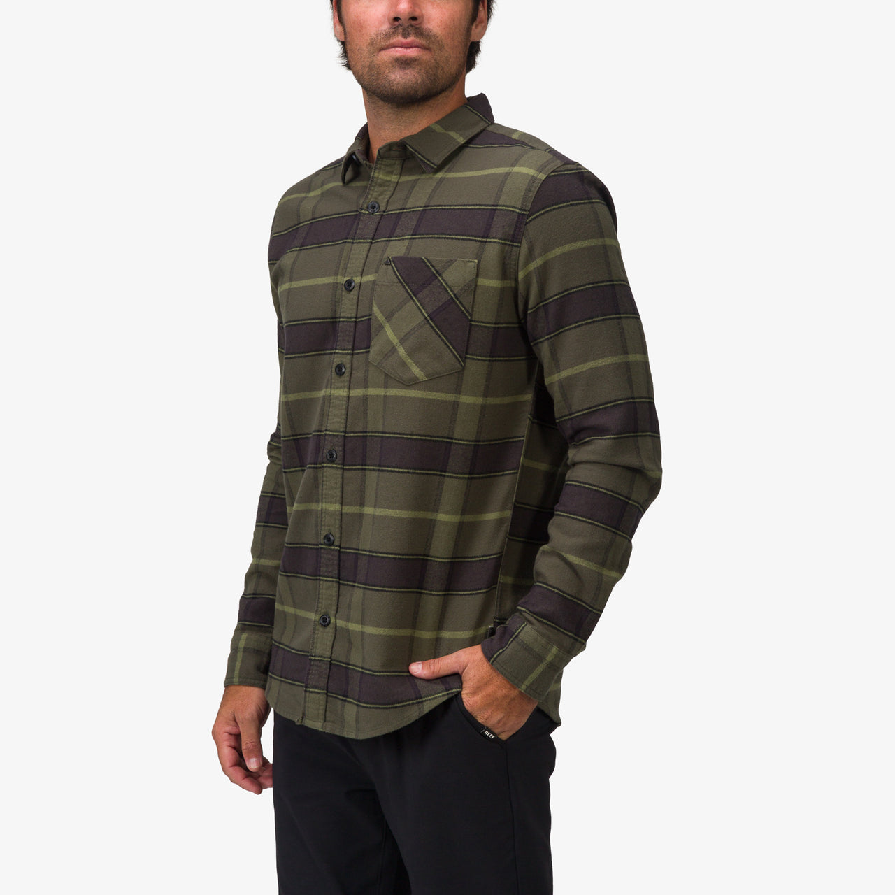 Anders Long Sleeve Woven Shirt view 2