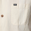Lemmy Short Sleeve Shirt - Almond Milk - Down the Line 1 View