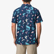 Roy Short Sleeve Shirt - Insigna Blue - Back View
