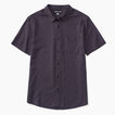 Collins Ss Wvn Shirt - Pavement