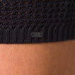 Mika Sweater Short - Caviar - Down the Line 1 View