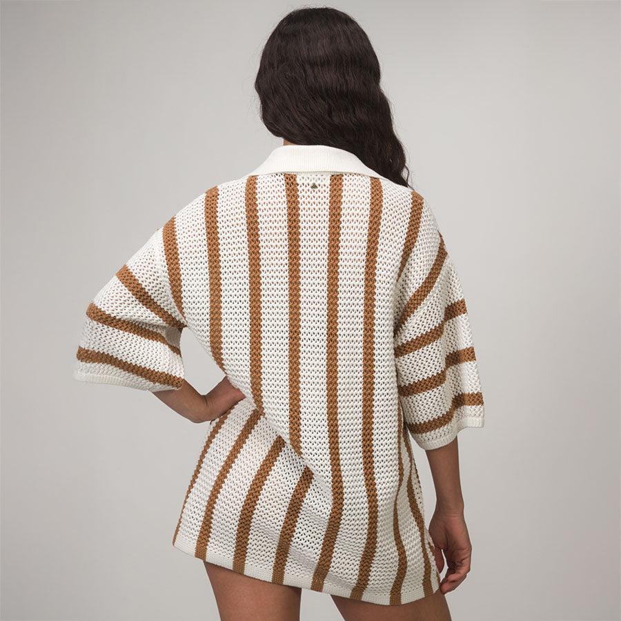 Mika Button Down Top view 2