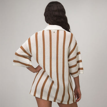 Mika Button Down Top view 5