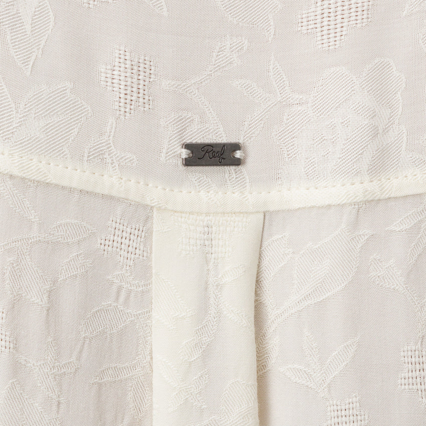 Ollie Shirt Dress - Marshmallow - Down the Line 2 View