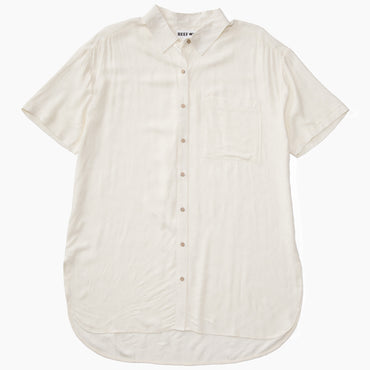 Ollie Shirt Dress - Marshmallow