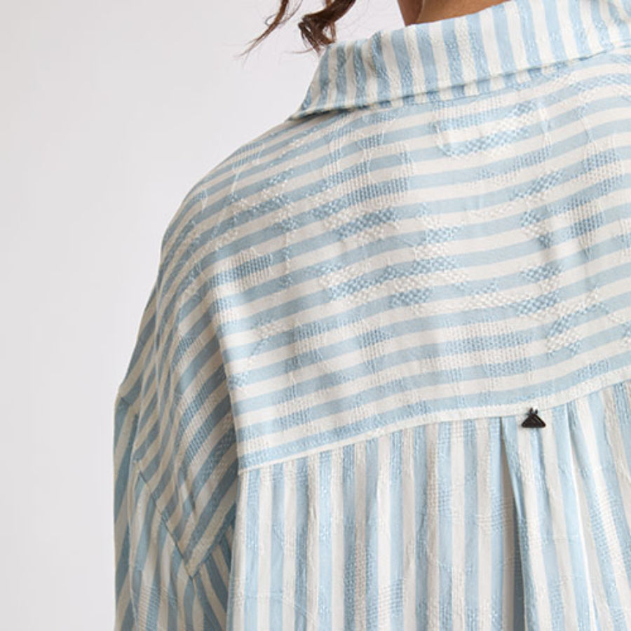 Ollie Striped Shirt Dress view 2