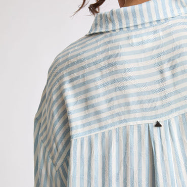 Ollie Striped Shirt Dress view 5