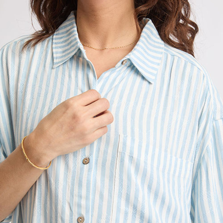 Ollie Striped Shirt Dress view 2