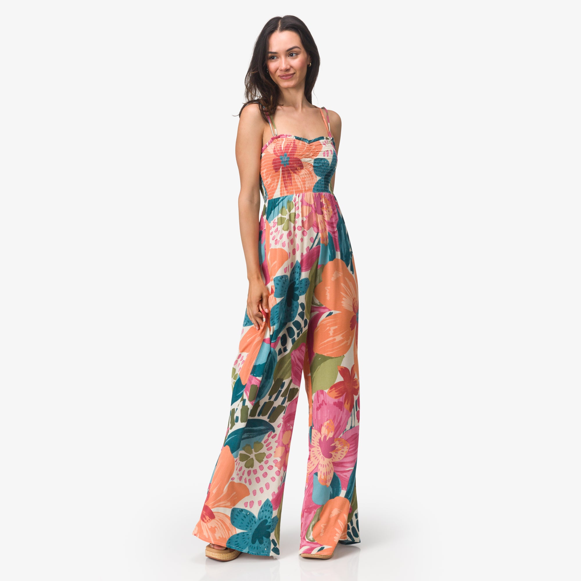 Eve Wide Leg Romper view 1