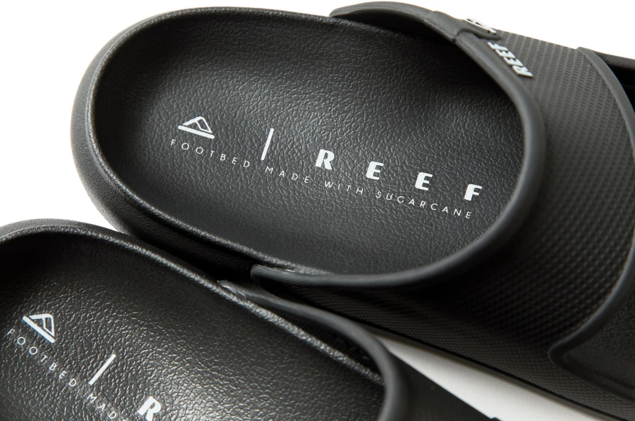 Close up photo of the Oasis Double Up sandal.