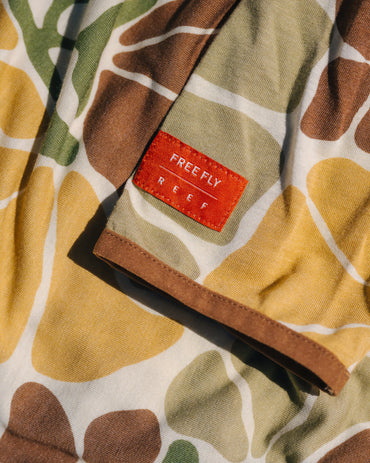 Men's Bamboo Lightweight Hoodie - Floral Camo view 4