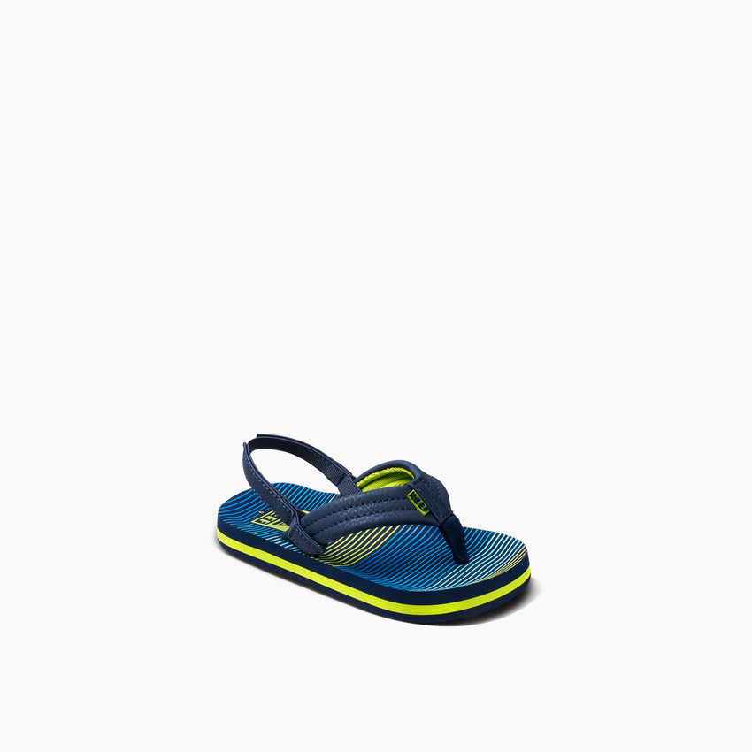 Little Ahi - Aqua Green Stripe - Main View