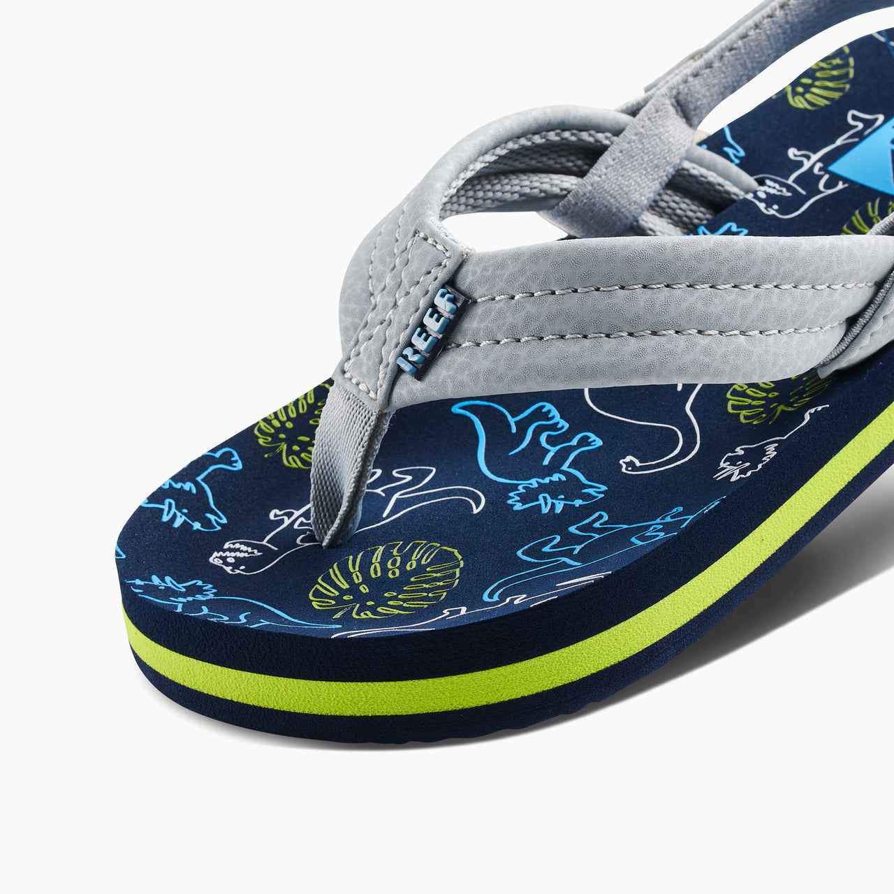 Little Ahi - Navy/Grey Dino - Down the Line 1 View