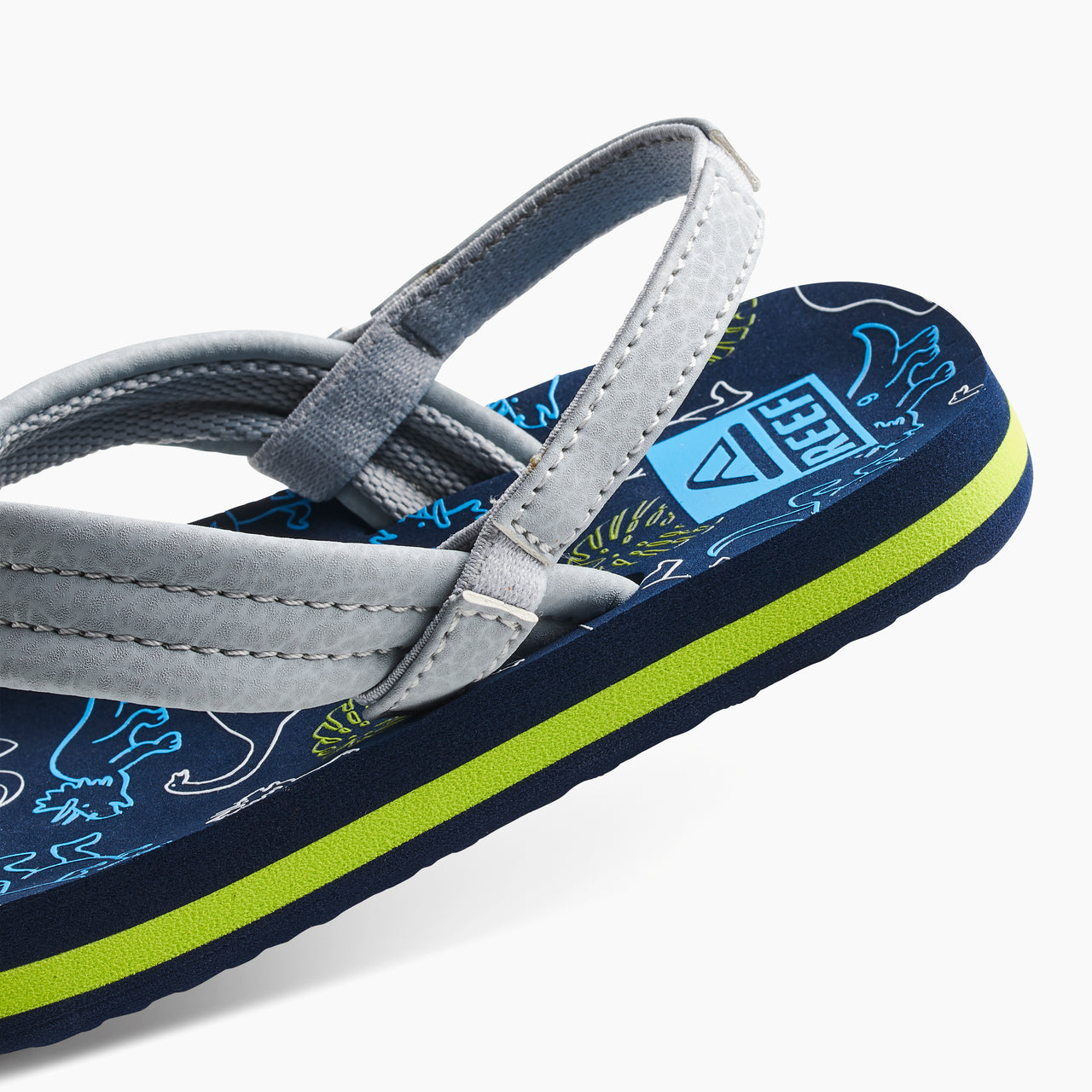 Little Ahi - Navy/Grey Dino - Down the Line 2 View