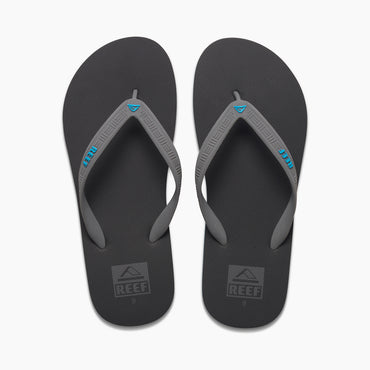 Reef Seaside - Grey/Aqua/Black - Top View