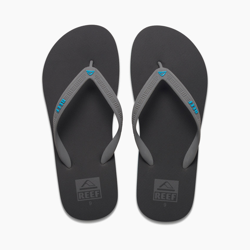Reef Seaside - Grey/Aqua/Black - Top View