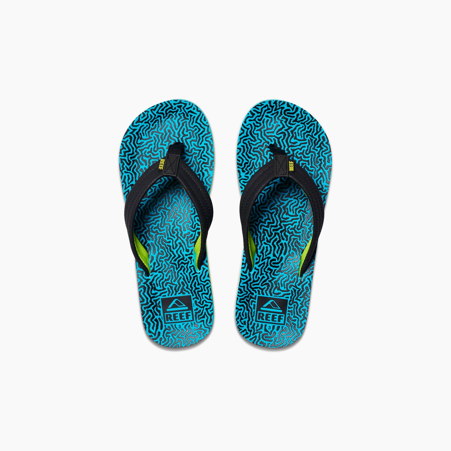 Kids Ahi - Blue Coral - Top View