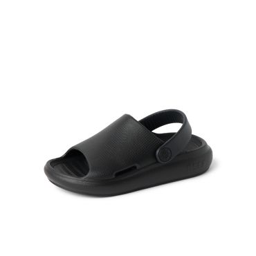 Little Rio Slide - Black - Left Side View