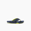 Kids Fanning - Lime/Navy - Right Side View