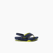 Little Fanning - Lime/Navy - Right Side View