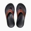 Cushion Phantom 2.0 Leather - Brown/Black - Top View
