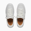Lay Day Seas - White Leather - Top View
