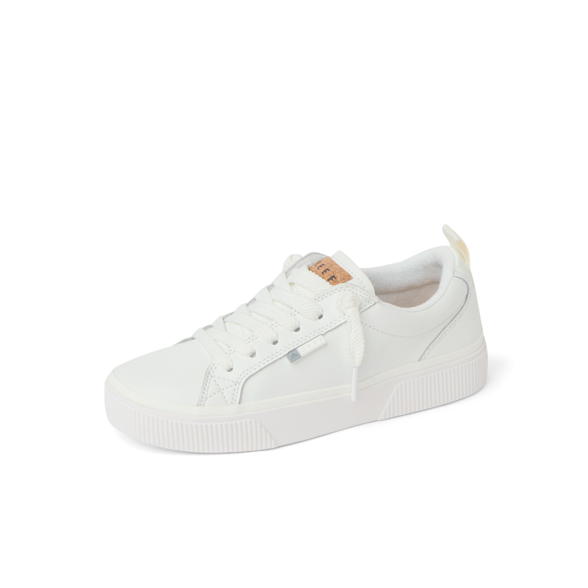 Lay Day Dawn - White Leather - Left Side View