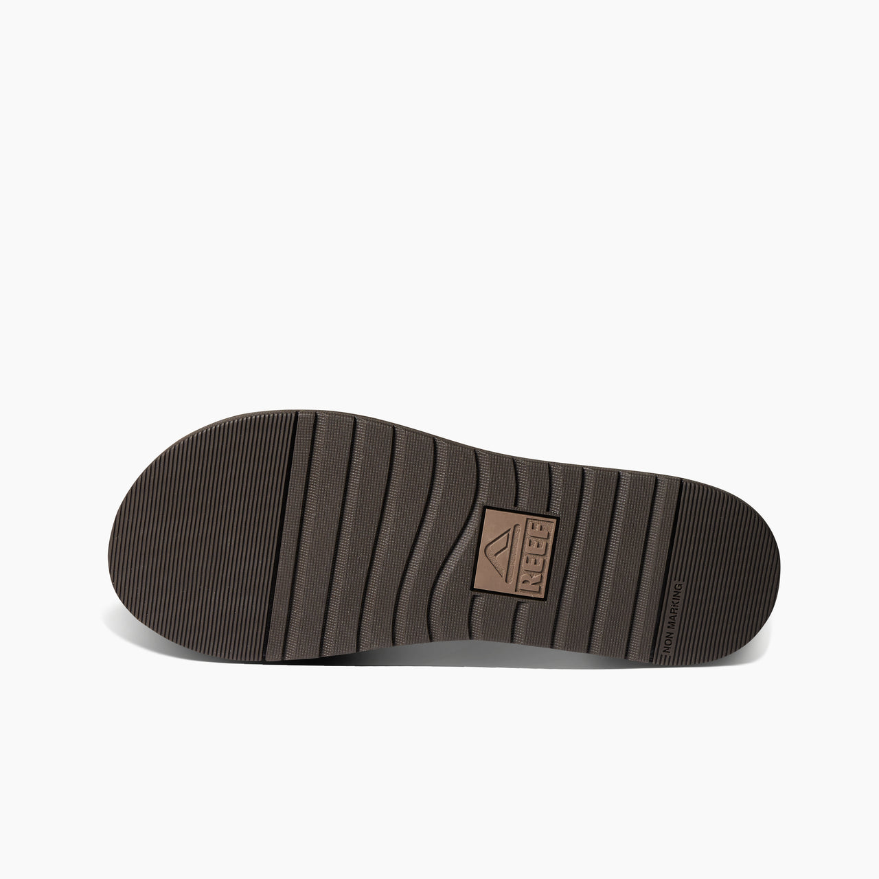 Ojai - Brown Leather - Underside View