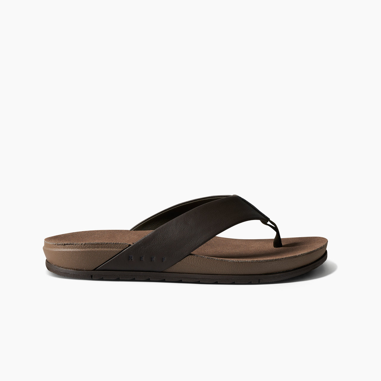 Ojai - Brown Leather - Right Side View