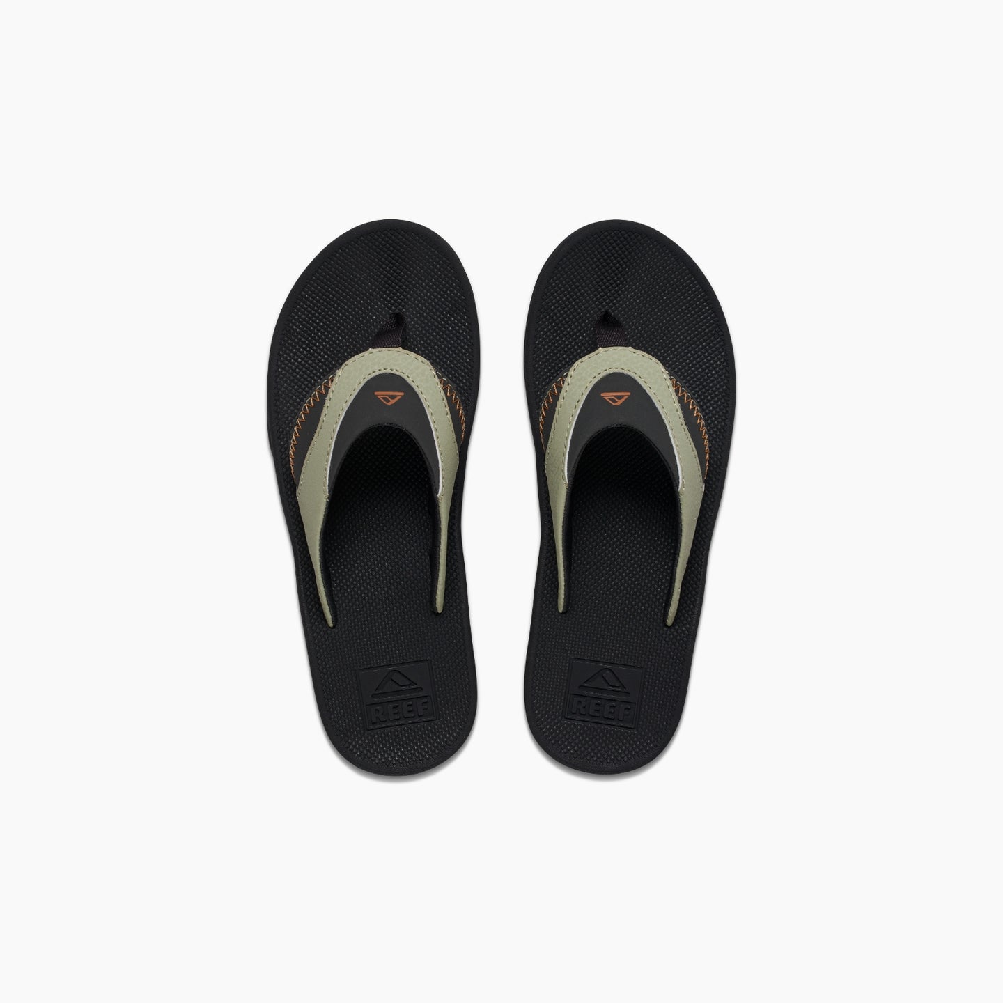 Kids Fanning - Olive/Sudan - Top View