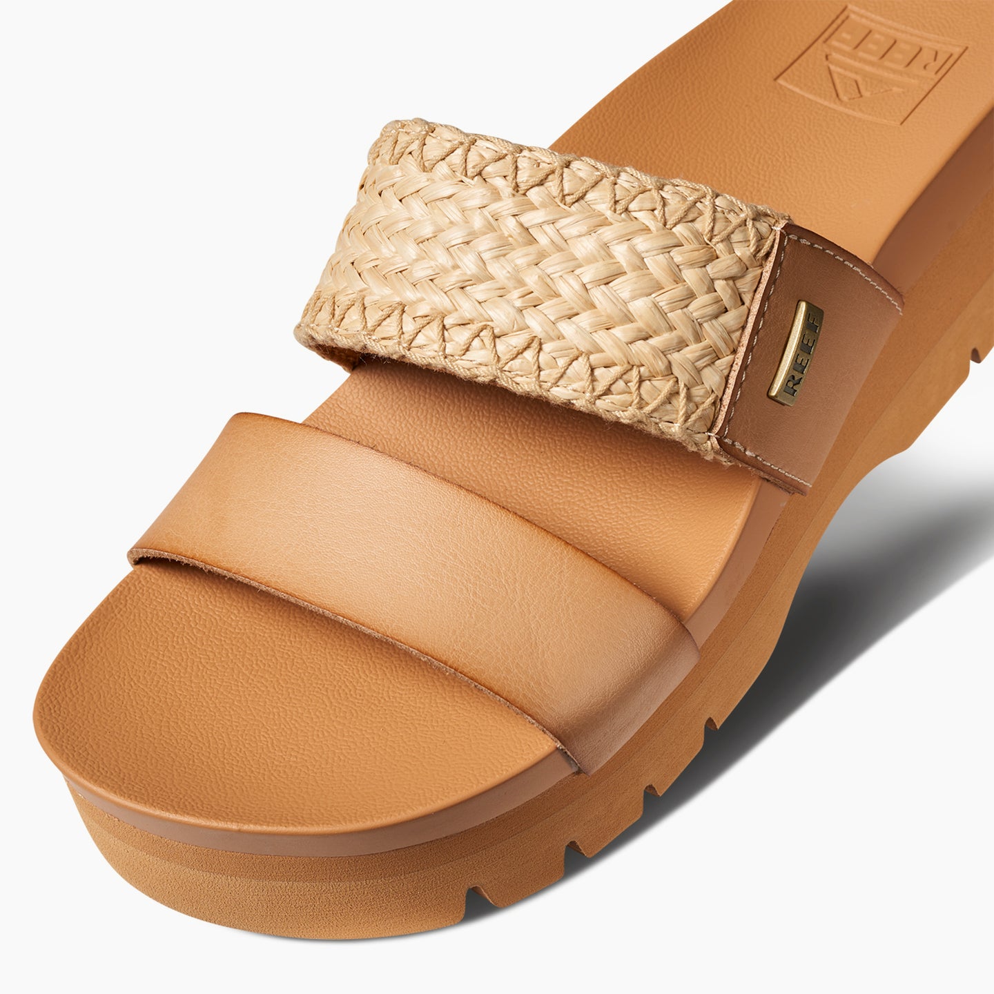 Cushion Vista Higher - Natural Raffia - Down the Line 1 View