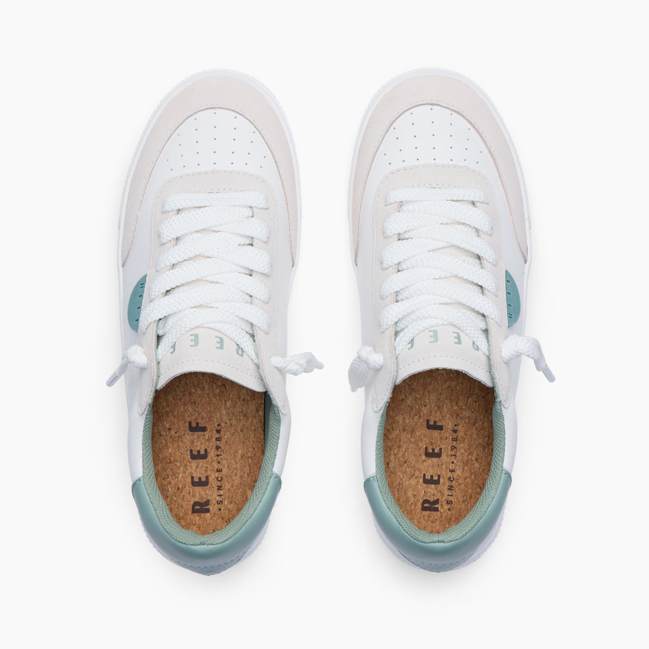 Lay Day Seas - White/Frosty - Top View