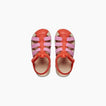 Little Water Beachy - Mandarin Red - Top View