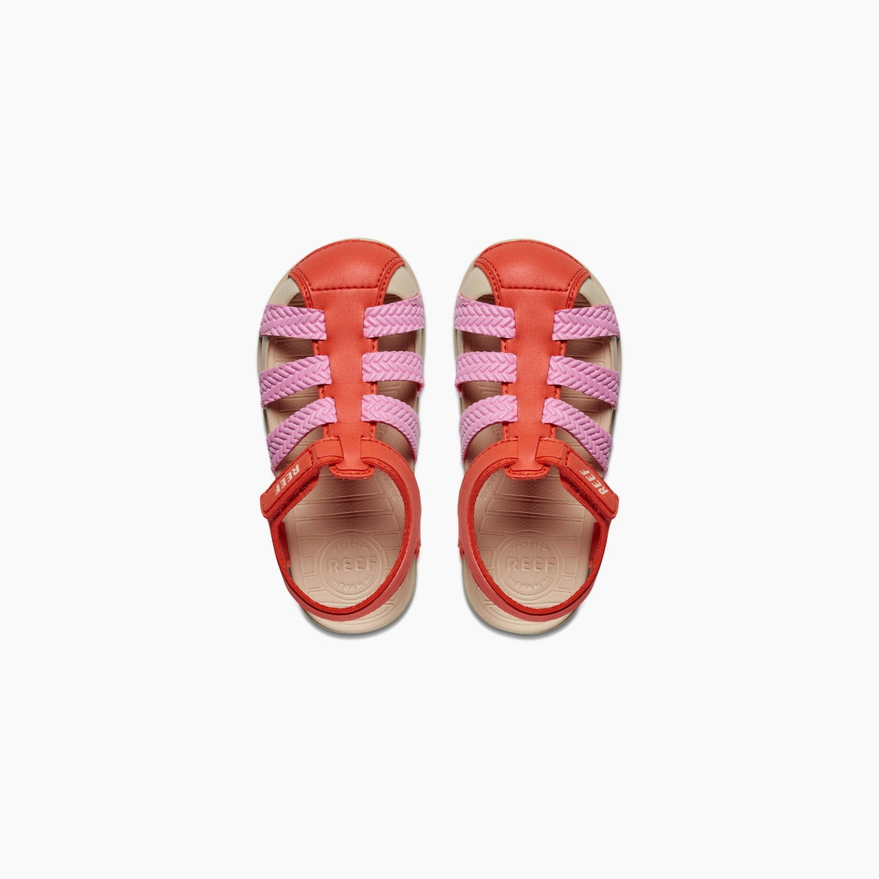 Little Water Beachy - Mandarin Red - Top View