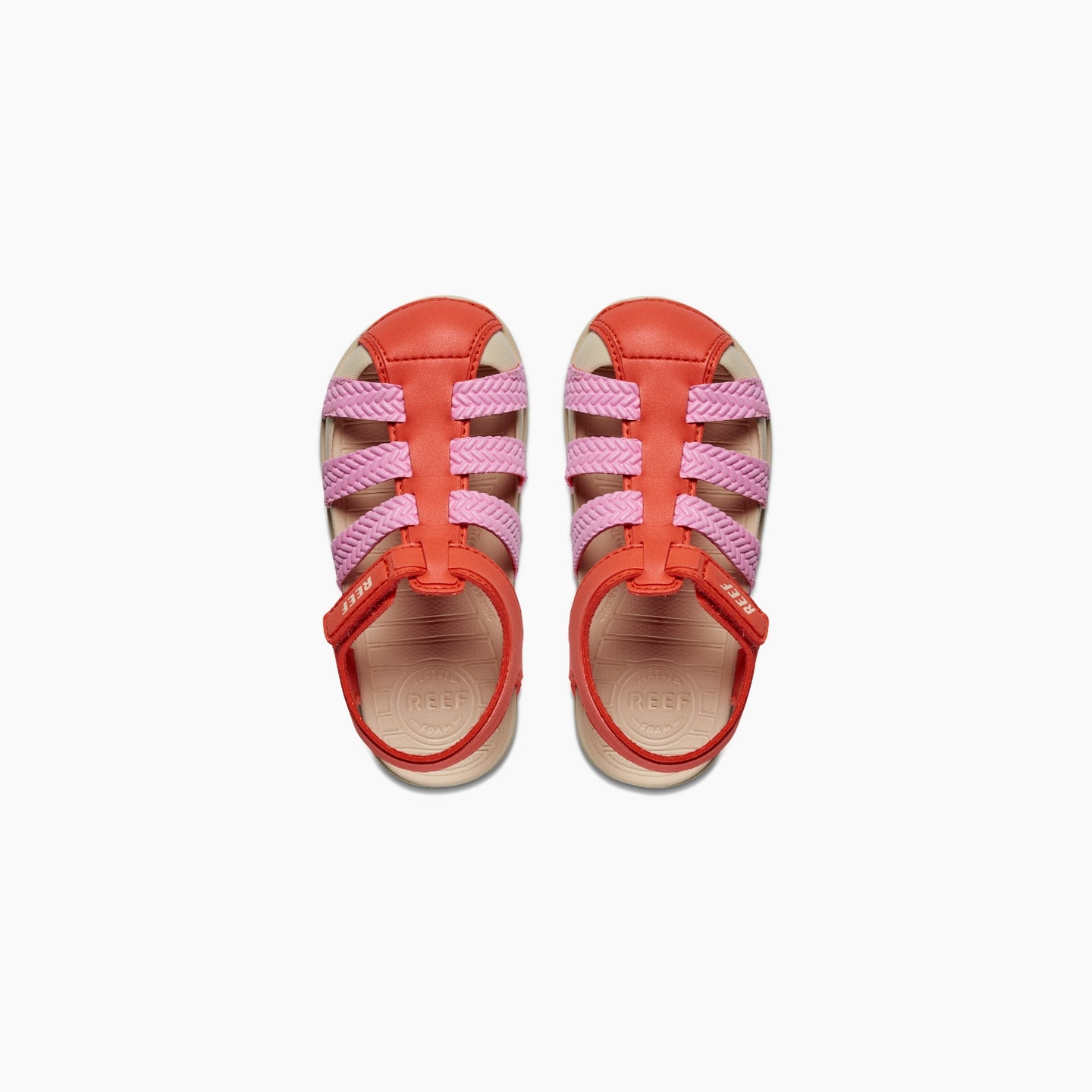 Little Water Beachy - Mandarin Red - Top View