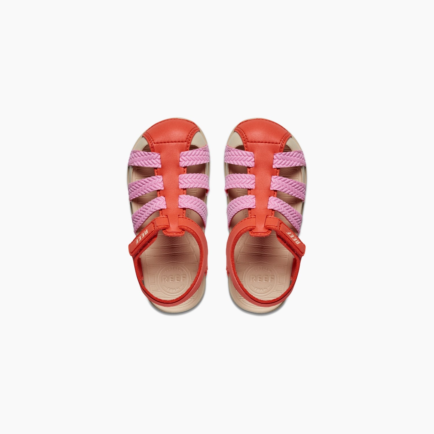Little Water Beachy - Mandarin Red - Top View
