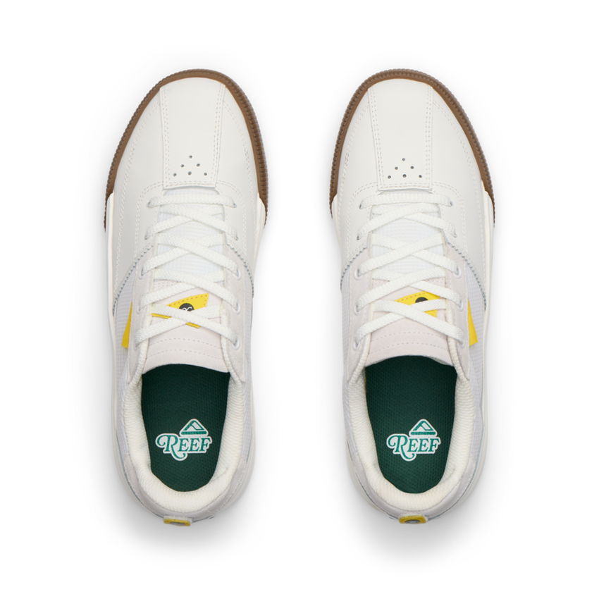 Onshore Pines - White/Gum - Top View