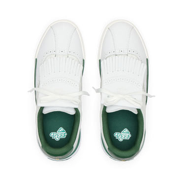 Onshore Pebble - White/Green - Top View