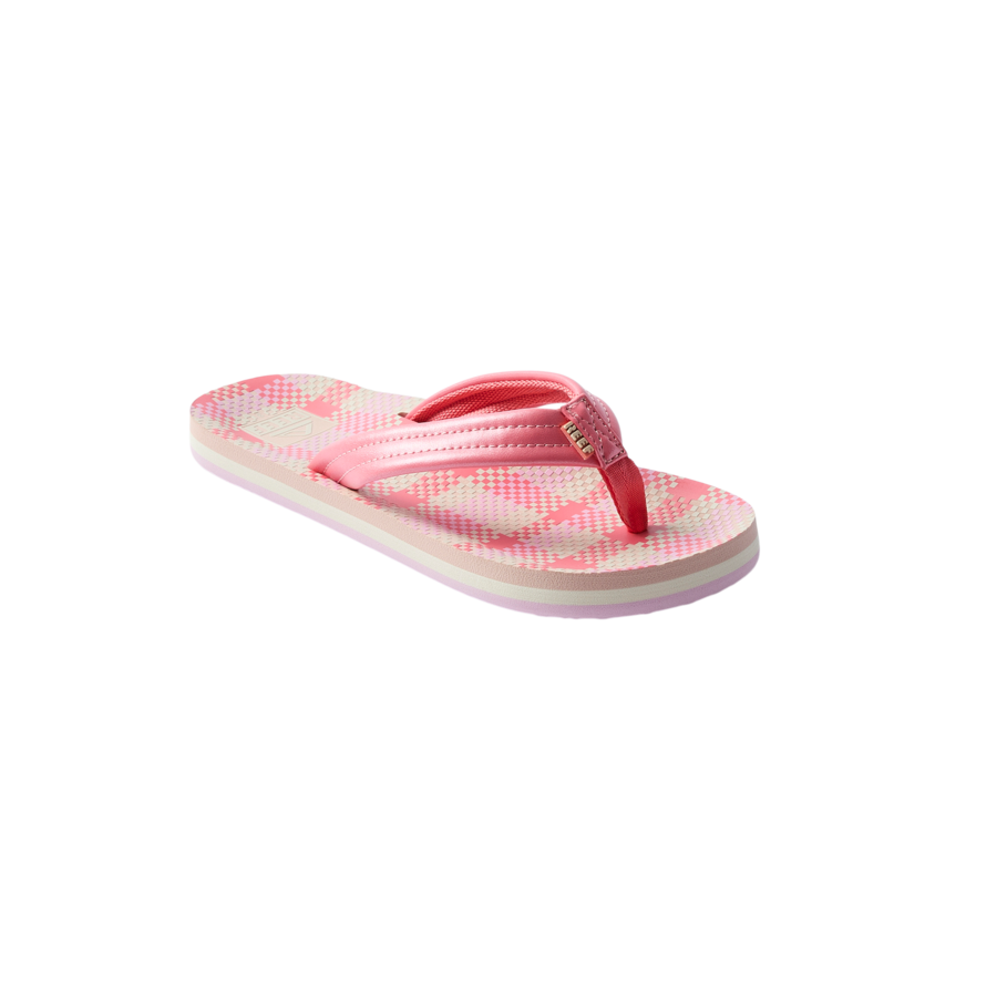 Kids Ahi - Pink Plaid - Main View