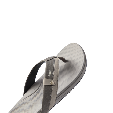 Cushion Phantom 2.0 sandal facing right, close-up on toe and arch support with soft cushioning for comfort.