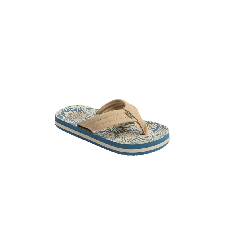 Kids Ahi - Blue/Tan Palm - Main View
