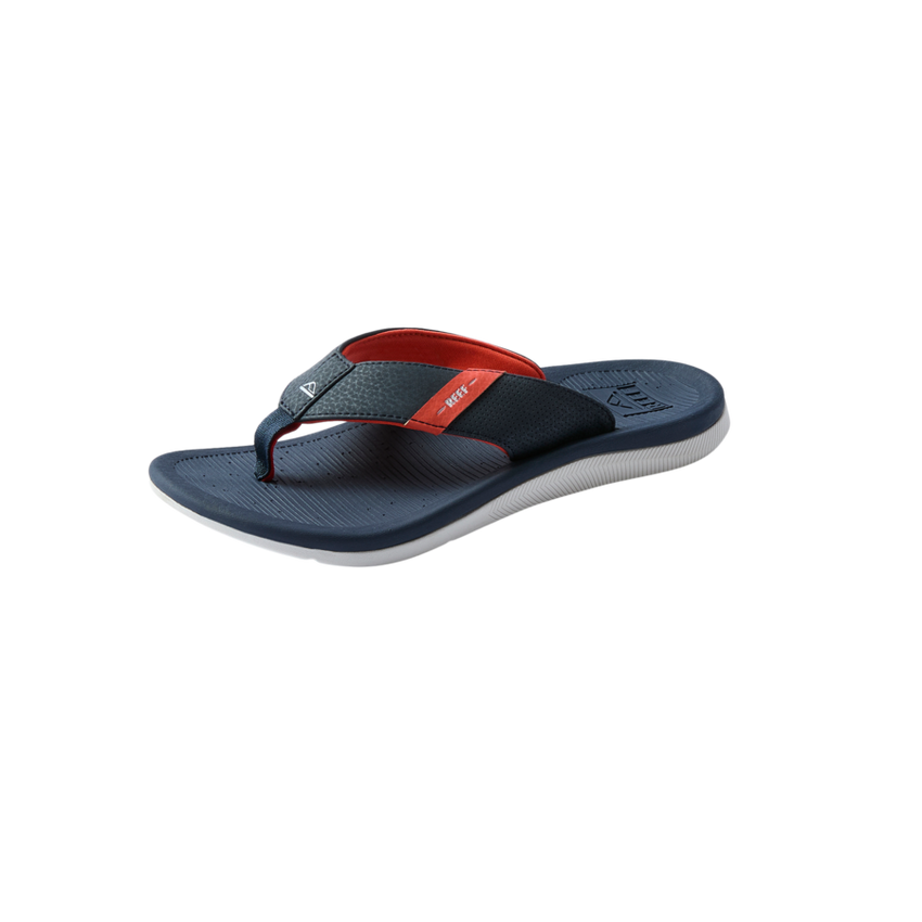 Kids Santa Ana - Navy/White/Orange - Left Side View