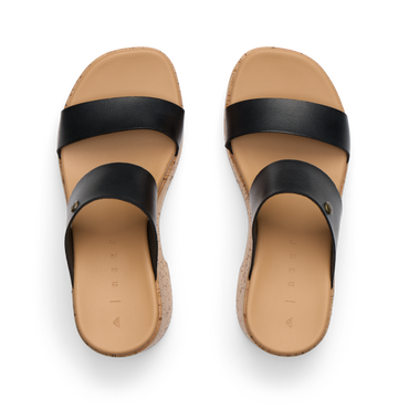 Sunset Ibiza - Black/Tan - Top View